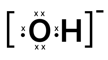 Calcium hydroxide dissolves in water and forms a ion and a negative ion. Draw the structure of the negative ion. Competency Focused Practice Questions