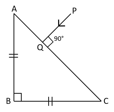 Draw a diagram of a right angled isosceles prism which is used to make an inverted image erect. Refraction of light at plane surfaces, Concise Physics Class 10 Solutions.