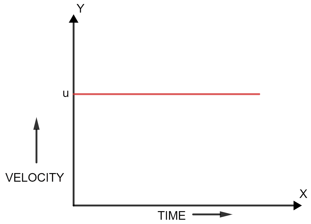 Draw the velocity-time graph for a body moving with uniform velocity. Motion in one dimension, Concise Physics Solutions ICSE Class 9.