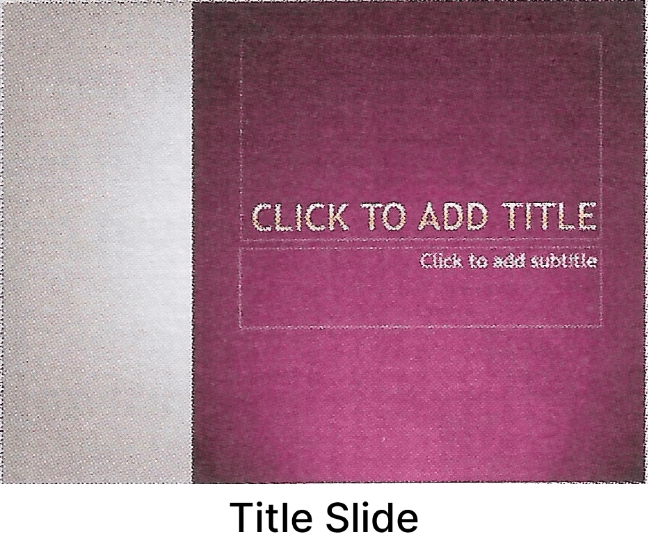 Your Computer teacher has shown you four slides which are depicting different slide formatting layouts. Identify these layouts and label the images. NCERT Class 10 Science CBSE Solutions.