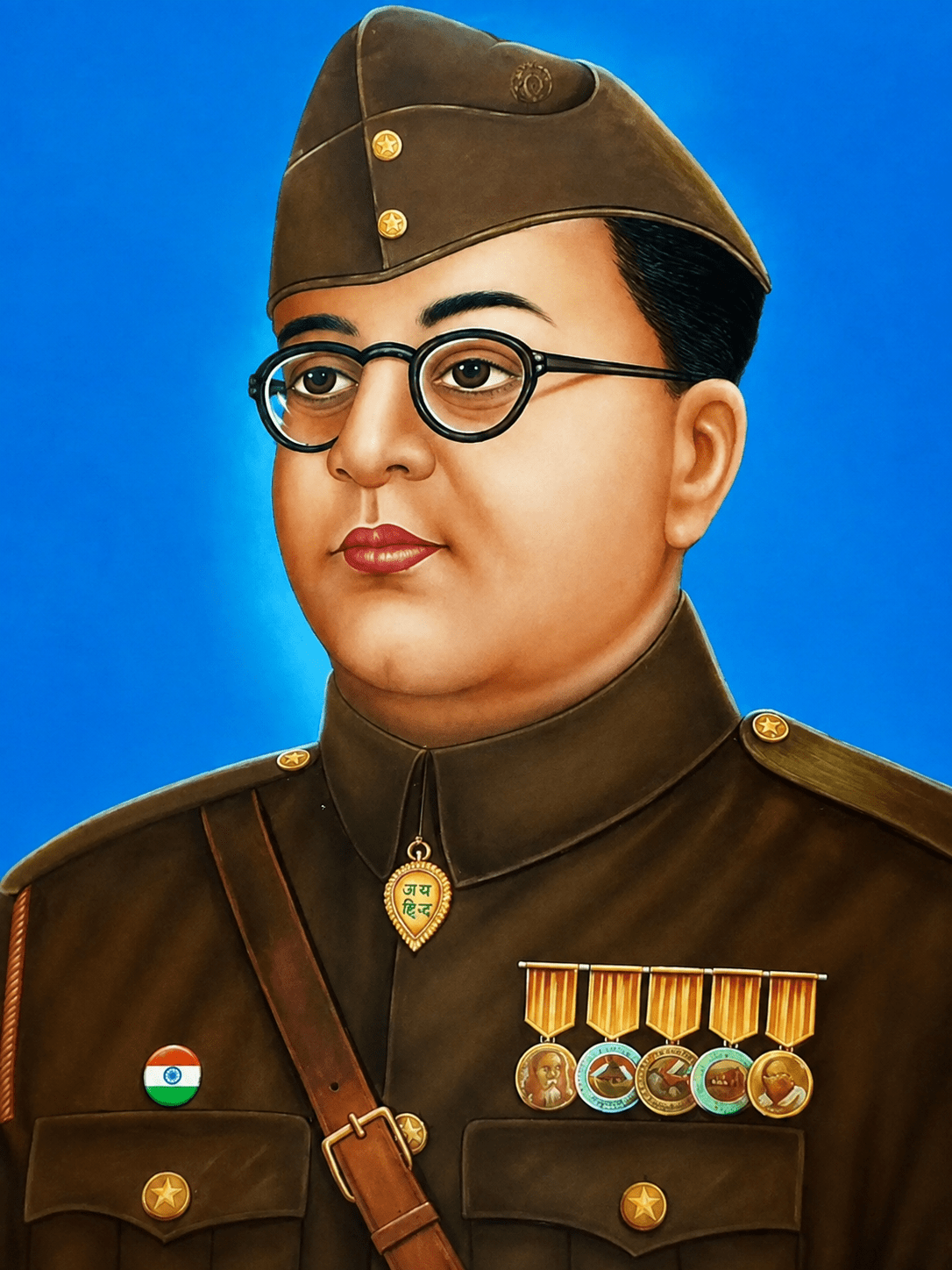 Study the picture given and answer the following questions:. The National Movement(1935-42)-The Quit India Movement and the INA, DN Kundra History and Civics Goyal Brothers Solutions ICSE Class 10.