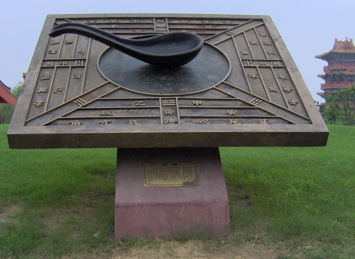 The picture depicts a famous Chinese invention often used by sailors to navigate the seas. Frank Modern Certificate History and Civics Solutions ICSE Class 6.