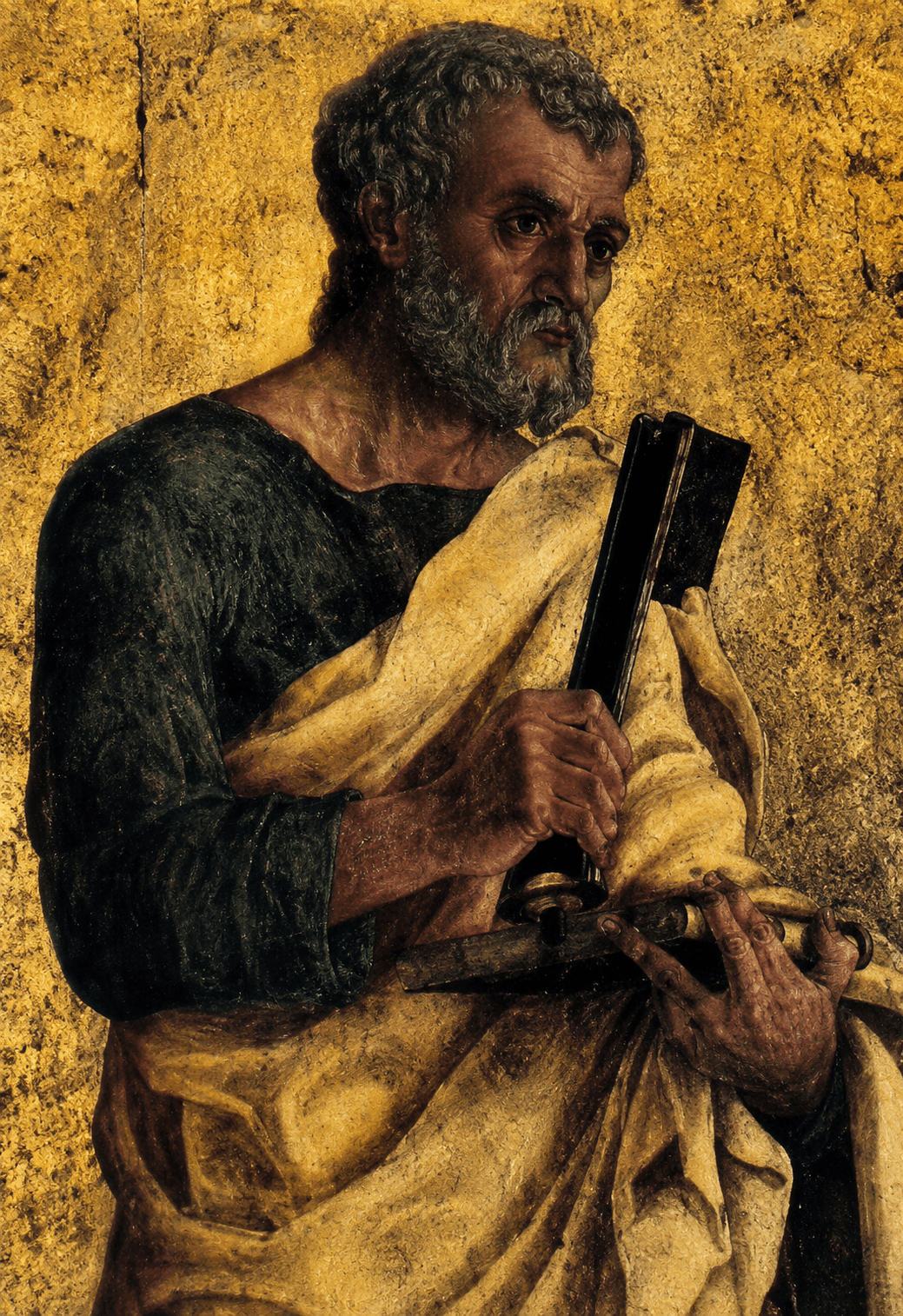 This is the picture of the apostle after whom the religious headquarters of Christianity at Rome was erected. Medieval Europe-Rise and Spread of Christianity, Frank Modern Certificate History and Civics Solutions ICSE Class 7.