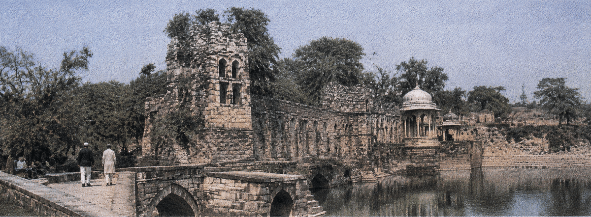 Look at the given picture, and answer the following questions: The Delhi Sultanate-the Khalji Dynasty, Frank Modern Certificate History and Civics Solutions ICSE Class 7.