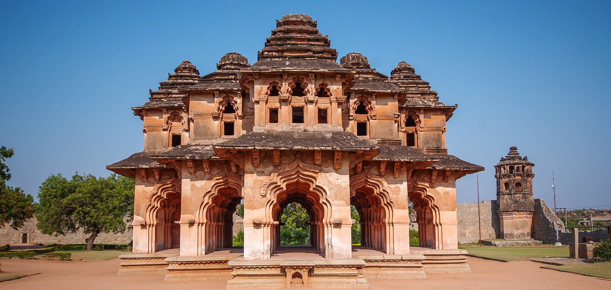 This temple complex was a hub of religion, art and royal ceremonies. Which historical event most directly led to its plunder and decline? The Turkish Invasions, Frank Modern Certificate History and Civics Solutions ICSE Class 7.