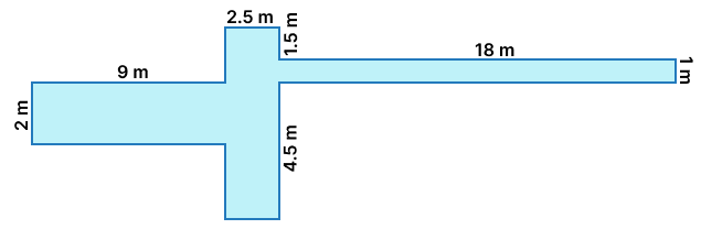 Find the area and perimeter of the shaded part in each of the following figures. Mensuration, Foundation Mathematics R.S. Aggarwal ICSE Class 7.