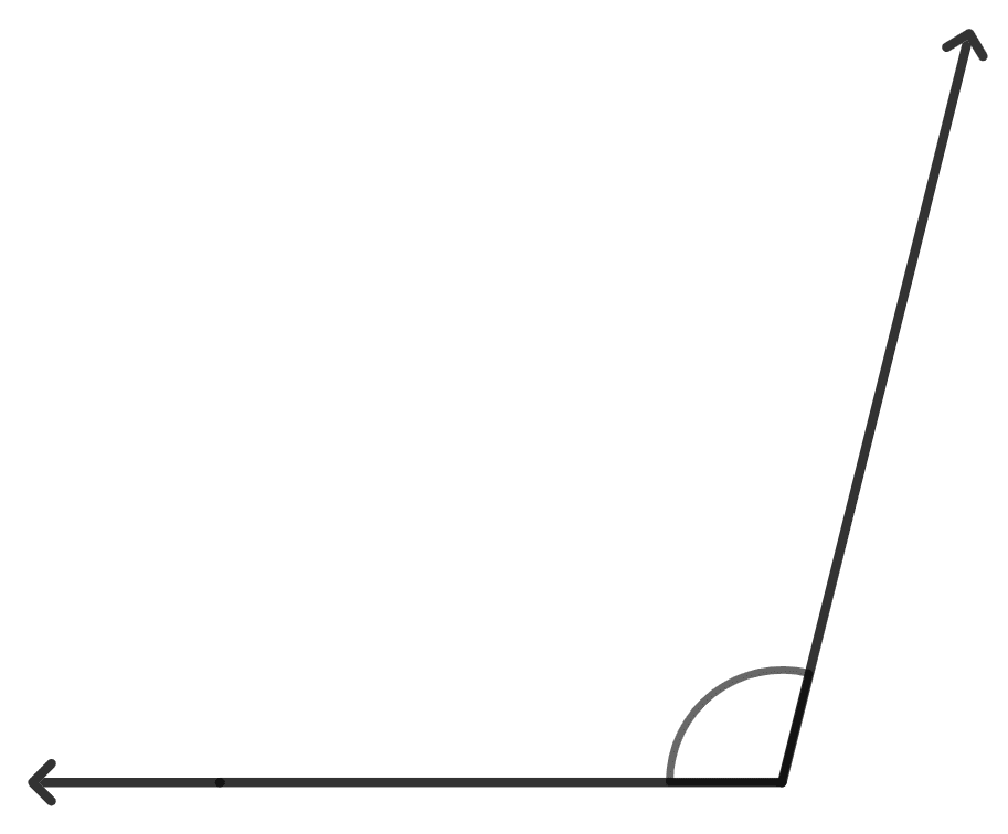 Classify each of the following marked angles as acute, right, obtuse, straight or a reflex angle : Lines and Angles, Foundation Mathematics R.S. Aggarwal ICSE Class 7.
