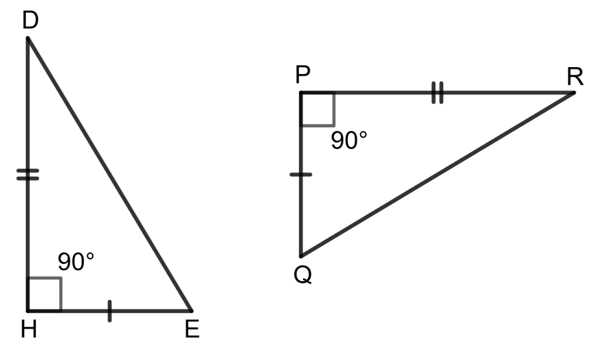 State giving reasons, which of the following are pairs of congruent triangles. Write down the names of triangles with congruent sign in each case, wherever they are congruent. Congruence, Foundation Mathematics R.S. Aggarwal ICSE Class 7.