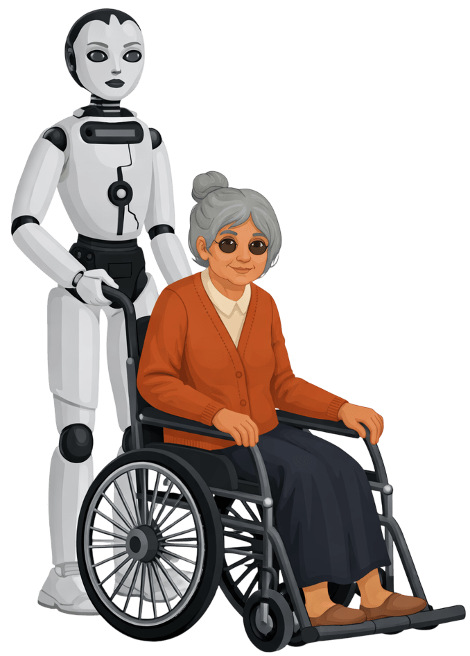 Today, robots are becoming increasingly prevalent in our daily lives. Some of the tasks that robots can do are shown here. Introduction to Robotics, KIPS ICSE Robotics & Artificial Intelligence Solutions Class 9.