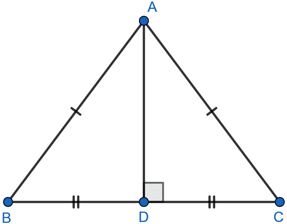 Draw and describe the locus of vertices of all isosceles triangles having a common base. Locus, ML Aggarwal Understanding Mathematics Solutions ICSE Class 10.