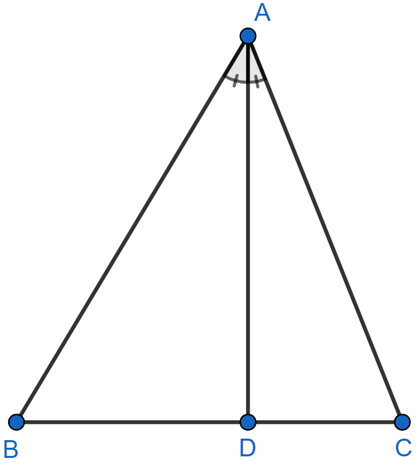 In the adjoining figure, AD is bisector of ∠BAC. If AB = 6 cm, AC = 4 cm and BD = 3 cm, find BC. Similarity, ML Aggarwal Understanding Mathematics Solutions ICSE Class 10.