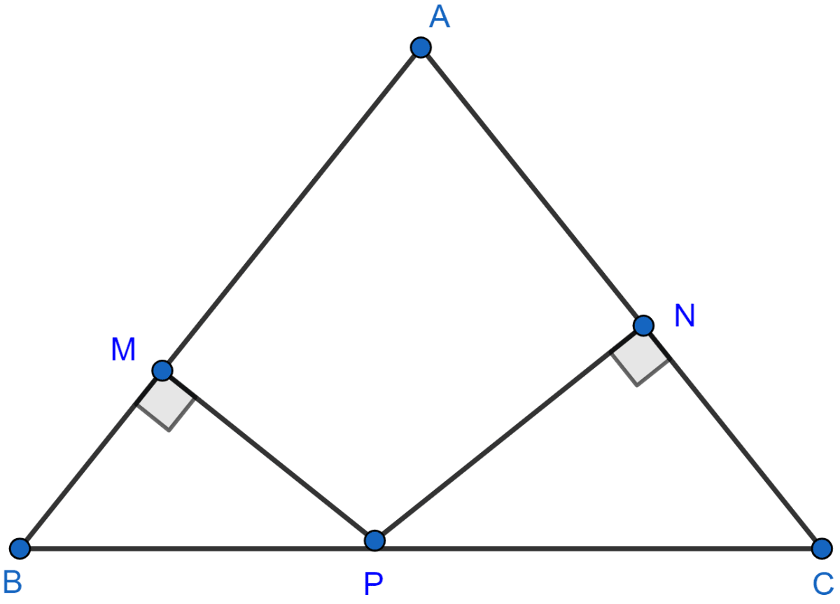 In The Adjoining Figure Abc Is A Triangle In Which Ab Ac Knowledgeboat 4483