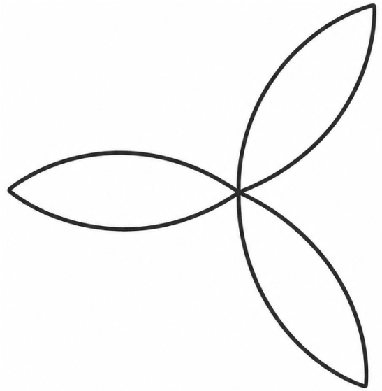 Draw the line (or lines) of symmetry, if any, of the following shapes and count their number Symmetry, ML Aggarwal Understanding Mathematics Solutions ICSE Class 6.