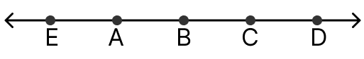 (i) Name all the rays shown in the given figure whose initial point is A. Basic Geometrical Concepts, ML Aggarwal Understanding Mathematics Solutions ICSE Class 6.