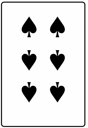 Draw the line (or lines) of symmetry, if any, of the following pictures of playing cards and count their number. Symmetry, ML Aggarwal Understanding Mathematics Solutions ICSE Class 6.