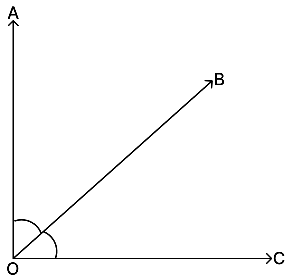 Draw rough diagrams of two angles such that they have. Basic Geometrical Concepts, ML Aggarwal Understanding Mathematics Solutions ICSE Class 6.