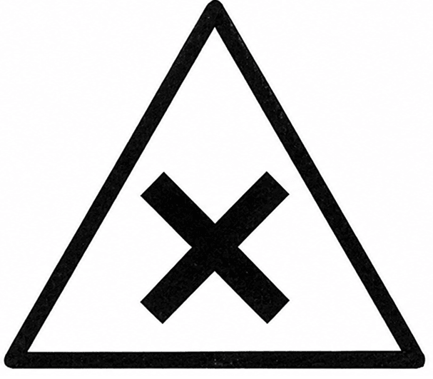 Draw the line (or lines) of symmetry, if any, of the following road signs and count their number. Symmetry, ML Aggarwal Understanding Mathematics Solutions ICSE Class 6.
