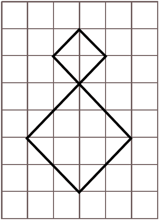 Copy the following figures on a squared paper and draw the lines of symmetry (if any) and count their number. Symmetry, ML Aggarwal Understanding Mathematics Solutions ICSE Class 6.
