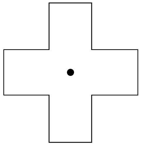 Copy the adjoining figure. How many lines of symmetry it has? Draw its all lines of symmetry. Model Question Paper, ML Aggarwal Understanding Mathematics Solutions ICSE Class 6.