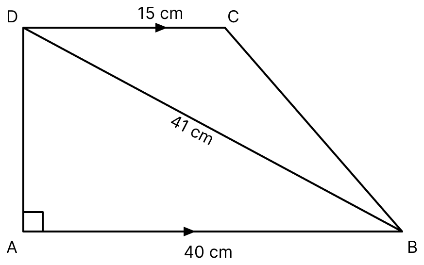 From the adjoining sketch, calculate. Mensuration, ML Aggarwal Understanding Mathematics Solutions ICSE Class 8