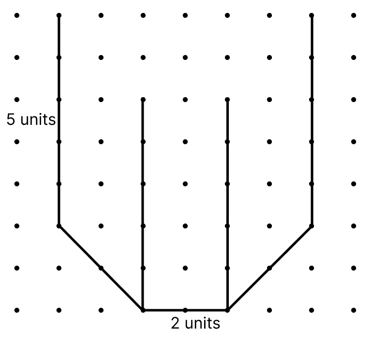 Draw an isometric sketch of a hexagonal prism of height 5 units and base a regular hexagon of side 2 units. Visualising Solid Shapes, ML Aggarwal Understanding Mathematics Solutions ICSE Class 8
