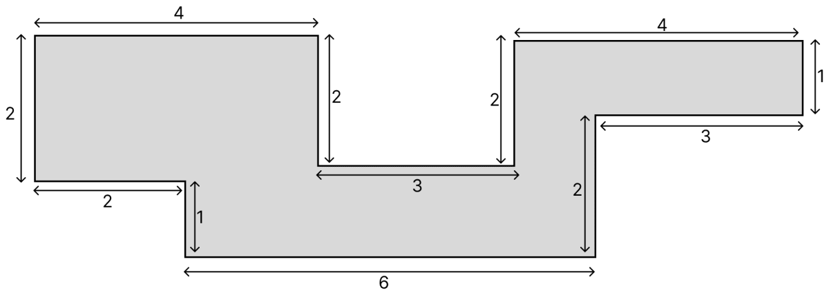 Find the area of the shaded portion in the following figures all measurements are given in cm. (i) (ii). Mensuration, ML Aggarwal Understanding Mathematics Solutions ICSE Class 8