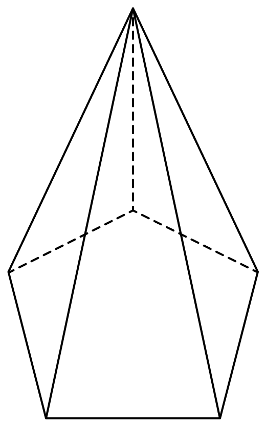 Verify Eulers formula for the following figure:. Visualising Solid Shapes, ML Aggarwal Understanding Mathematics Solutions ICSE Class 8