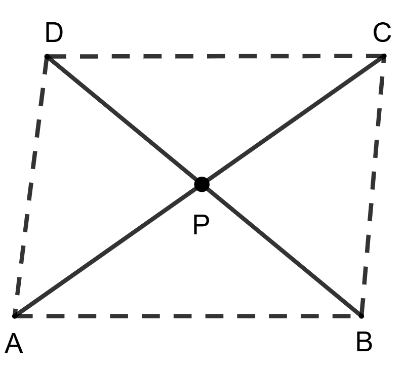Two line segments AC and BD bisect each other at P. Draw the diagram and prove that AB = CD. (ii) ∠BAC = ∠DCA. Triangles, ML Aggarwal Understanding Mathematics Solutions ICSE Class 9.