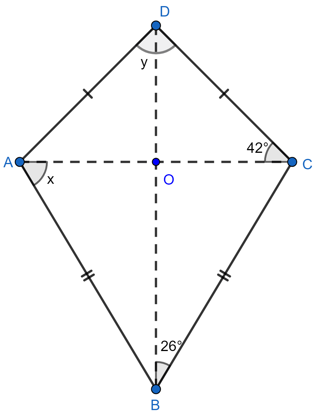 Find the size of each lettered angle in the figure. Rectilinear Figures, ML Aggarwal Understanding Mathematics Solutions ICSE Class 9.