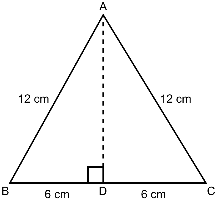 If the perimeter of an equilateral triangle is 36 cm, calculate its area and height. Mensuration, ML Aggarwal Understanding Mathematics Solutions ICSE Class 9.