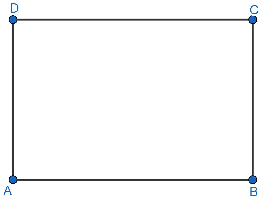 If the angle of a quadrilateral are equal, prove that it is a rectangle. Rectilinear Figures, ML Aggarwal Understanding Mathematics Solutions ICSE Class 9.