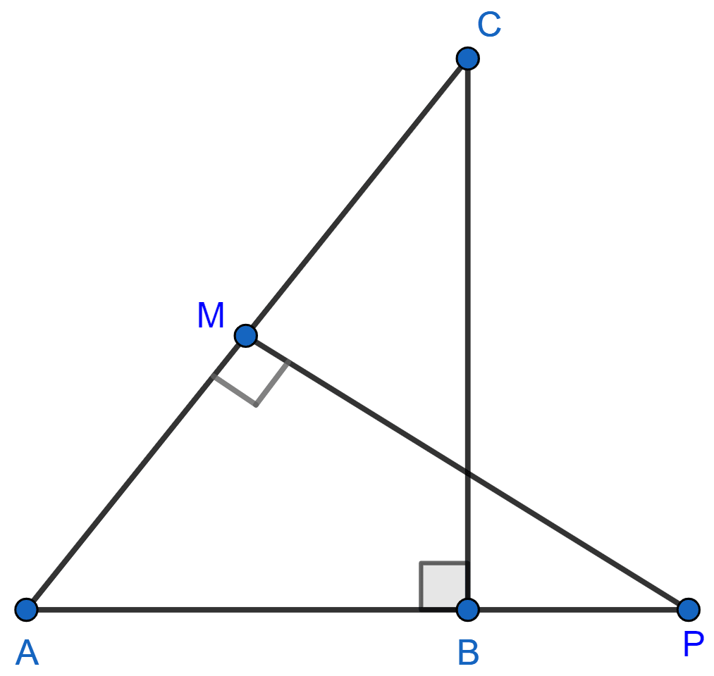 In the given figure, ABC and AMP are two right triangles, right angled at B and M respectively. Prove that : (i) Δ ABC ~ Δ AMP (ii) CA/PA = BC/MP. NCERT Class 10 Mathematics CBSE Solutions.