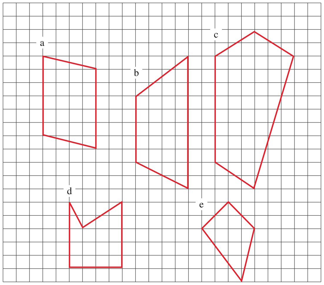 Find the areas of the figures below by dividing them into | KnowledgeBoat