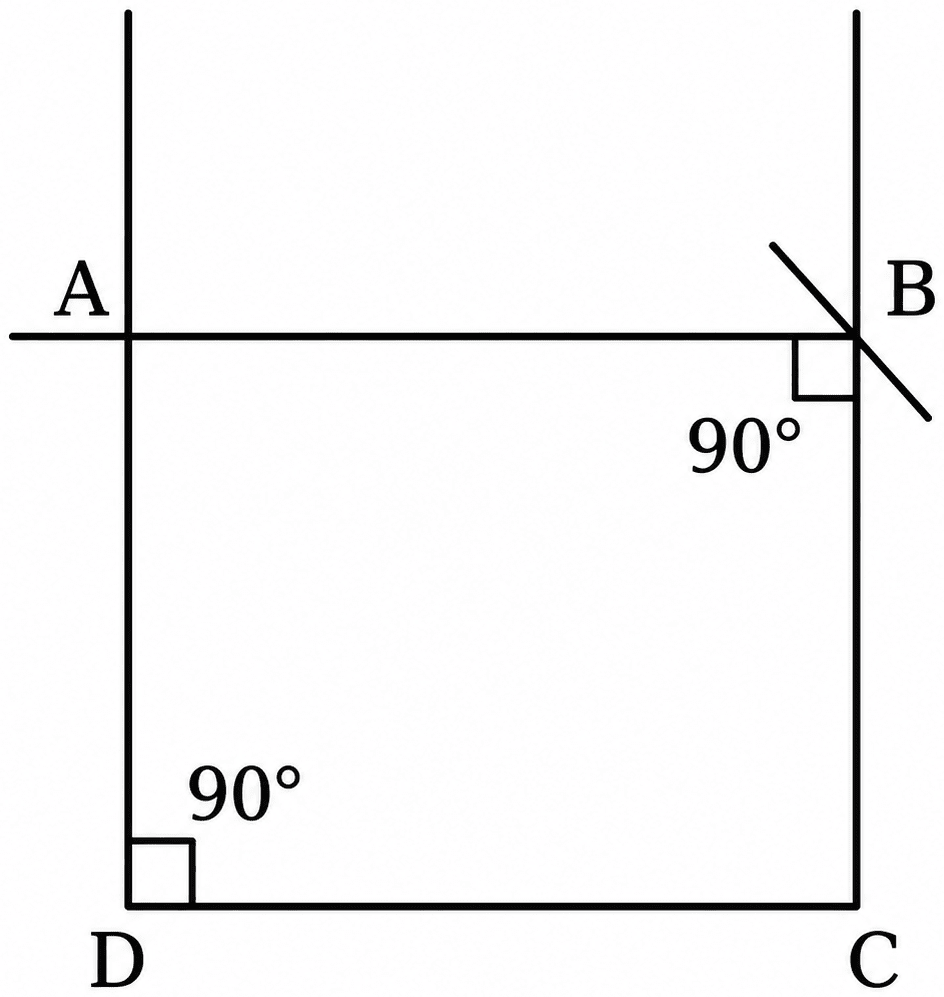 Check if ABCD is indeed a rectangle satisfying properties R1 and R2. Playing with Constructions, NCERT Class 6 Ganita Prakash Mathematics CBSE Solutions.
