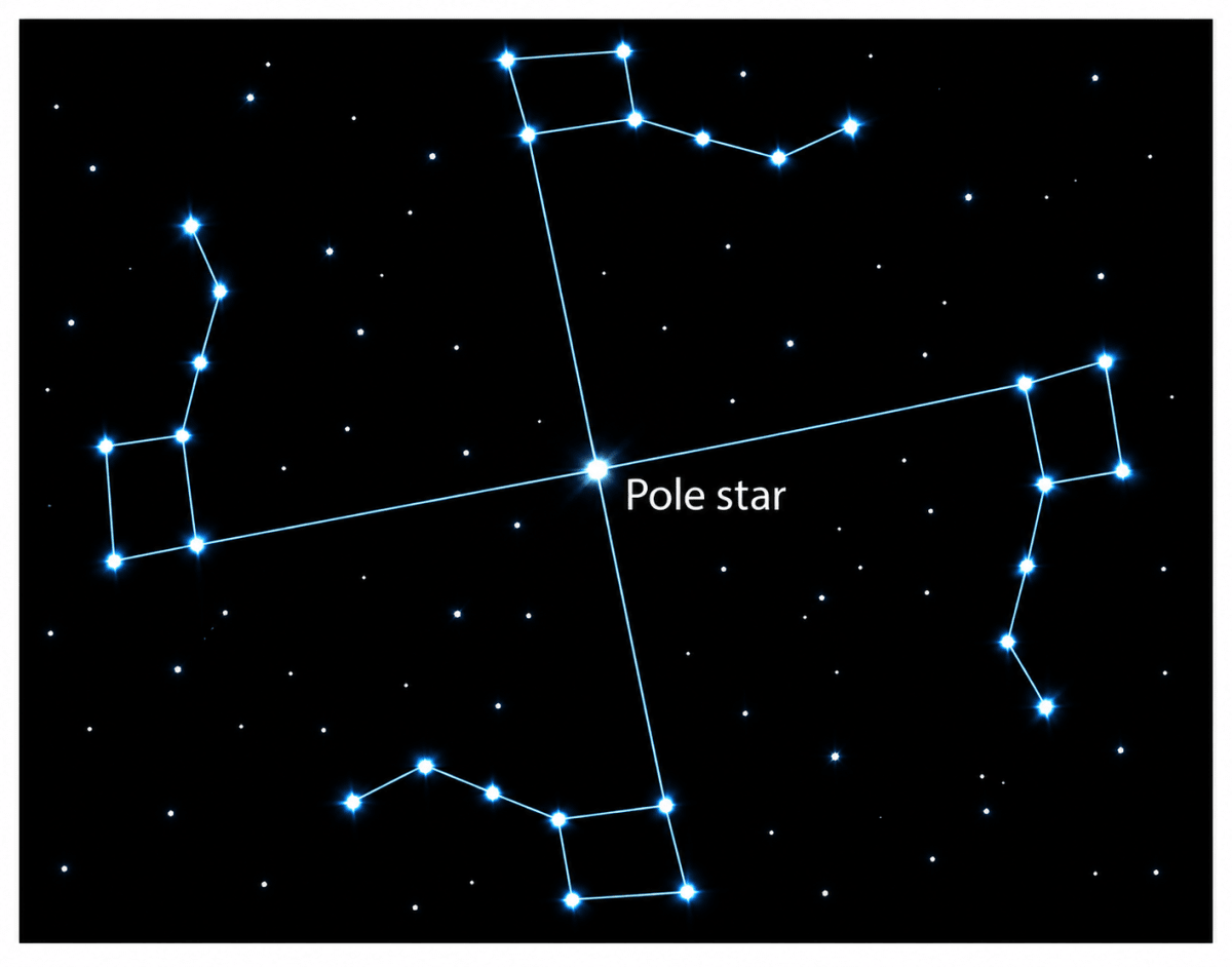 During a clear night, try to observe the Big Dipper 3–4 times at an interval of 2 to 3 hours. Also try to locate the Pole Star each time. Does the Big Dipper appear to move? Draw a rough sketch to illustrate this, mentioning the time in each case. Beyond Earth, NCERT Class 6 Curiosity Science CBSE Solutions.