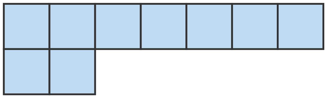 Using 9 unit squares, solve the following. Perimeter & Area, NCERT Class 6 Ganita Prakash Mathematics CBSE Solutions.