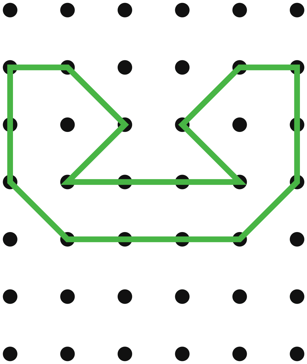 Find the area of the following figures. Perimeter & Area, NCERT Class 6 Ganita Prakash Mathematics CBSE Solutions.