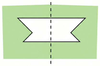 After each of the following cuts, predict the shape of the hole when the paper is opened. After you have made your prediction, make the cutouts and verify your answer. Symmetry, NCERT Class 6 Ganita Prakash Mathematics CBSE Solutions.