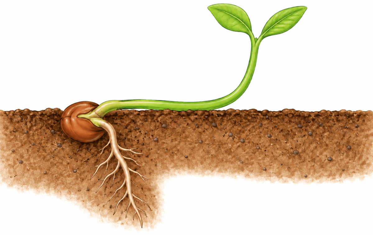 A plant is provided with all the conditions suitable for its growth (Fig. 10.9). Draw what you expect to see in the shoot and the root of the plant after one week. Write down the reasons. Living Creatures: Exploring their Characteristics, NCERT Class 6 Curiosity Science CBSE Solutions.