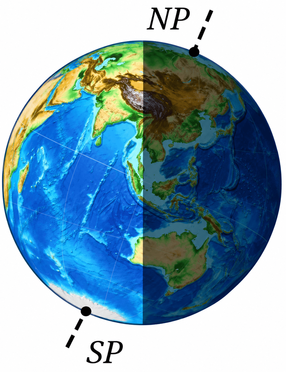 In Fig. 12.17, how many hours of sunlight do the North Pole and the South Pole receive during one rotation of the Earth? Earth, Moon, and the Sun, NCERT Class 7 Science CBSE Solutions.