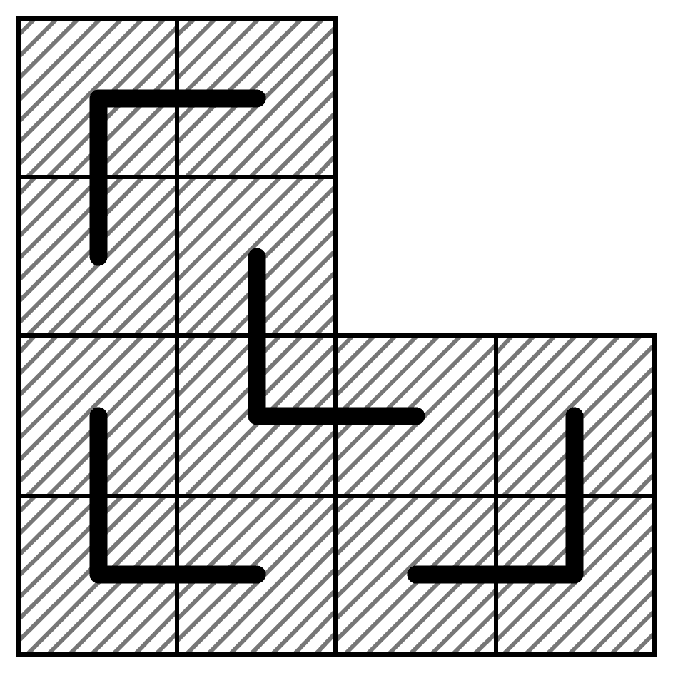 Are the following tilings possible? Construction & Tiling, NCERT Class 7 Ganita Prakash Mathematics CBSE Solutions.