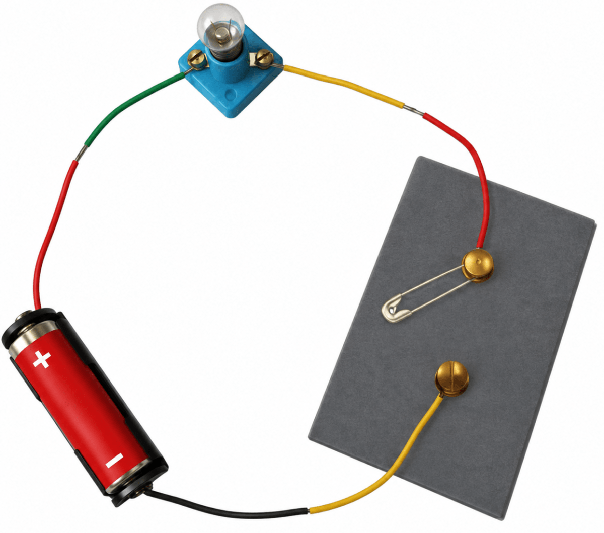 Vidyut has made the circuit as shown in Fig. 3.19. Even after closing the circuit, the lamp does not glow. What can be the possible reasons? List as many possible reasons as you can for this faulty operation. What will you do to find out why the lamp did not glow? Electricity: Circuits and their Components, NCERT Class 7 Science CBSE Solutions.