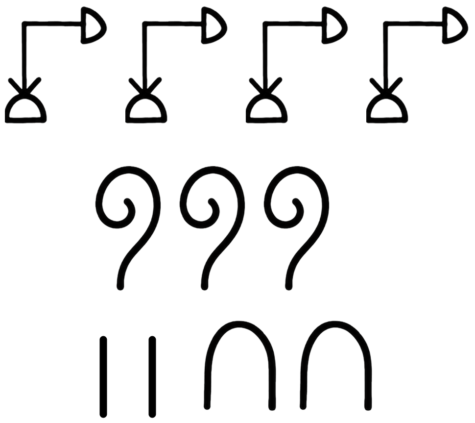 What numbers do these numerals stand for. A story of Numbers, NCERT Class 8 Ganita Prakash Mathematics CBSE Solutions.