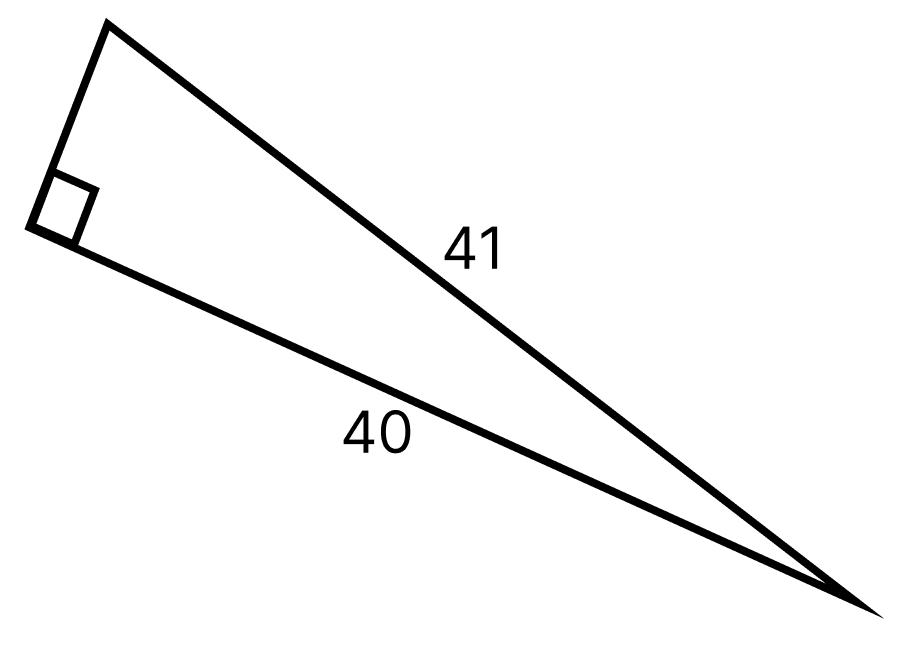 Find the missing sidelength in the following right triangle. The Baudhayana - Pythagoras Theorem, NCERT Class 8 Ganita Prakash Mathematics CBSE Solutions.