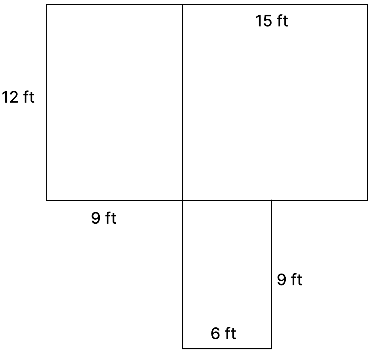 A mason is building a house in the shape shown in the diagram. He needs to construct both the outer walls and the inner wall that separates two rooms. To build a wall of 10-feet, he requires approximately 1450 bricks. How many bricks would he need to build the house? Assume all walls are of the same height and thickness. Proportional Reasoning 1, NCERT Class 8 Ganita Prakash Mathematics CBSE Solutions.