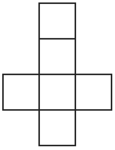 What is a net of a cube? Exploring Some Geometric Themes, NCERT Class 8 Ganita Prakash Mathematics CBSE Solutions.
