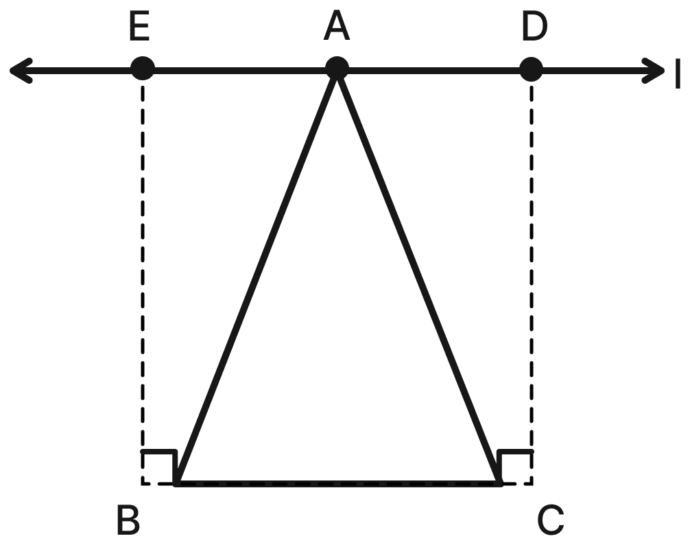 How do we get the outer rectangle from the given triangle? Area, NCERT Class 8 Ganita Prakash Mathematics CBSE Solutions.