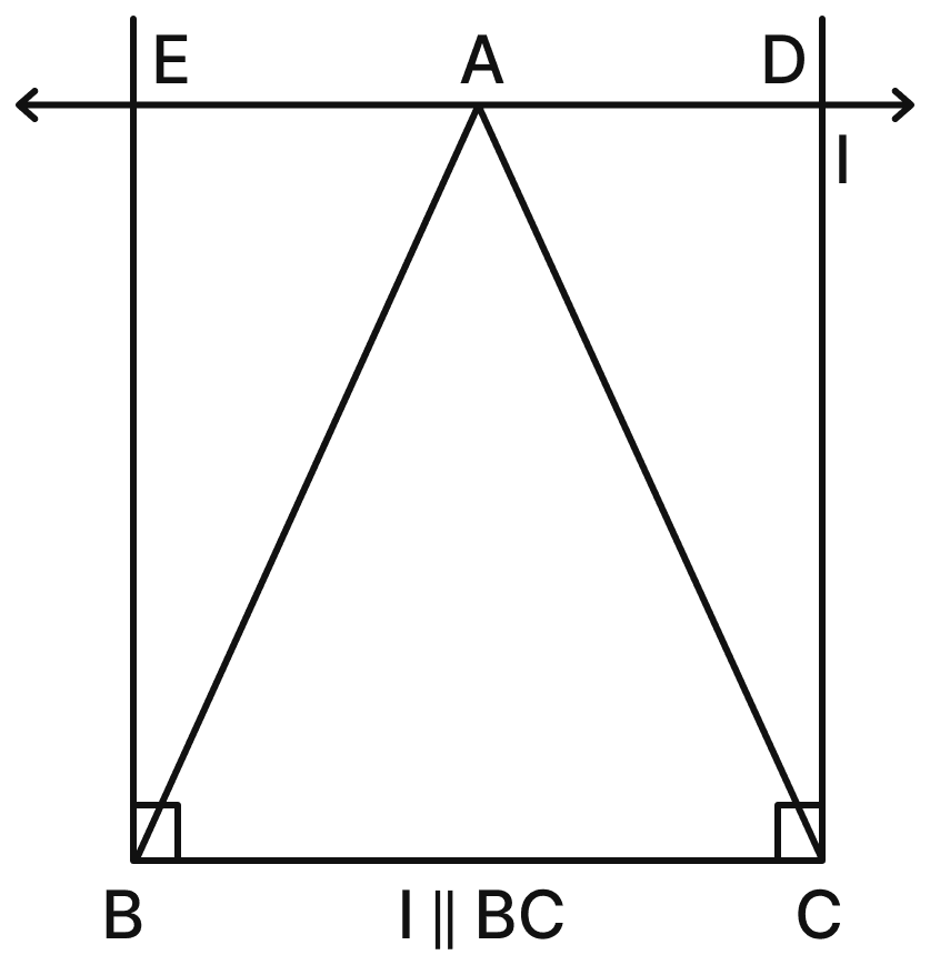 How do we get the outer rectangle from the given triangle? Area, NCERT Class 8 Ganita Prakash Mathematics CBSE Solutions.