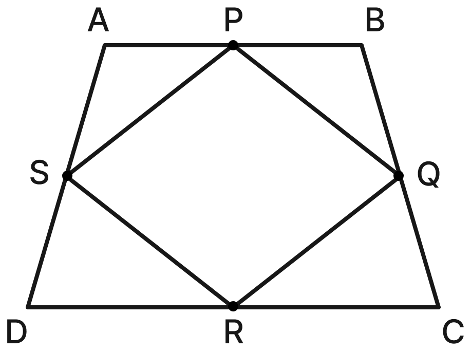 Give a method to obtain a quadrilateral whose area is half that of a given quadrilateral. Area, NCERT Class 8 Ganita Prakash Mathematics CBSE Solutions.
