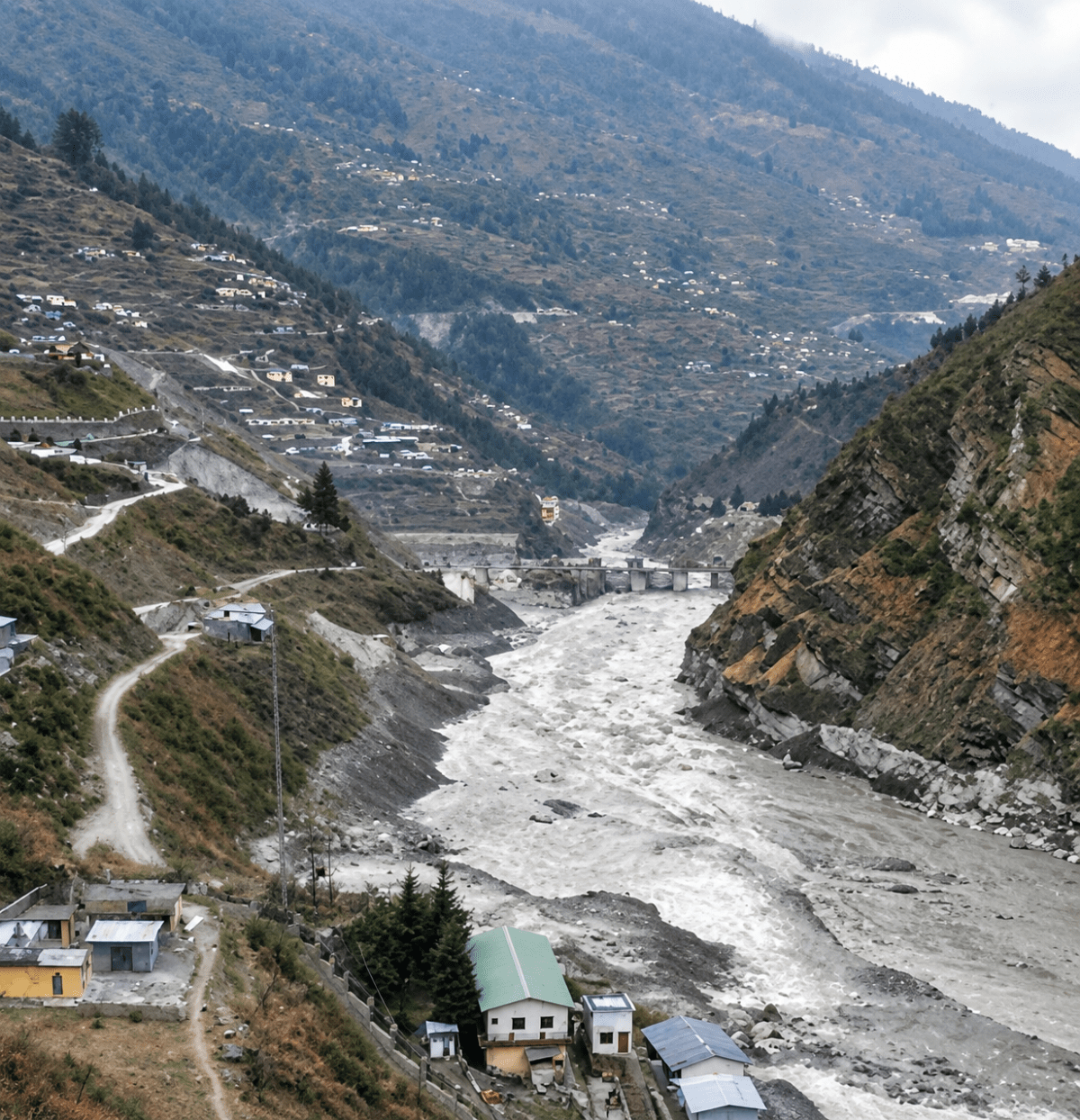 A devastating flood struck the Chamoli district in Uttarakhand in February 2021 in which many people and livestock lost their lives. There was severe damage to buildings, roads, bridges, and hydel projects, and connectivity to villages was adversely affected. Can you find out the reasons that led to the sudden and unexpected flood? Shaping of the Earth's Surface, CBSE Class 9th NCERT Social Science Solutions.